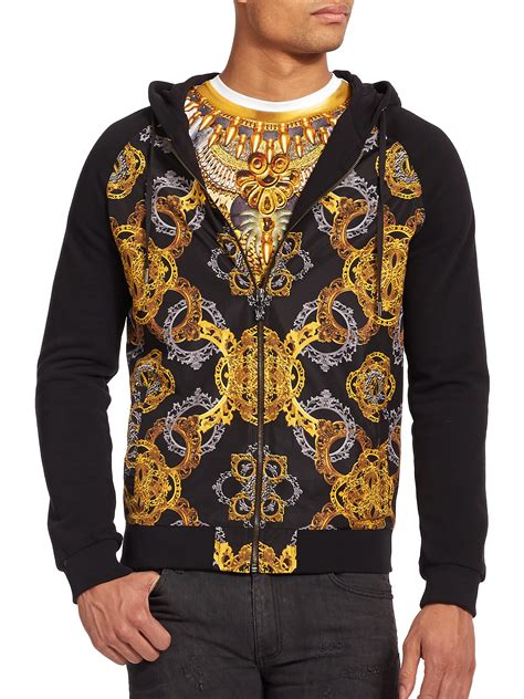 versace hoodie.|Versace hoodie men's sale.